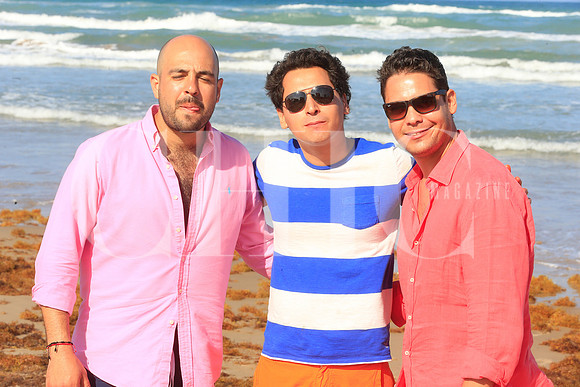 Mawy González, Luis Susarrey y Jesús Galeana (2)
