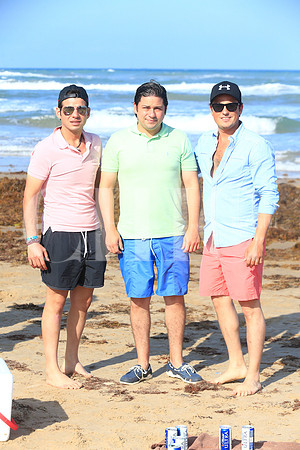 Miguel Flores, Francisco Serna y Franco Serna