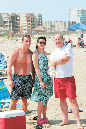 Luis Carlos Toussaint, Cynthia Sandel y Luis Toussaint