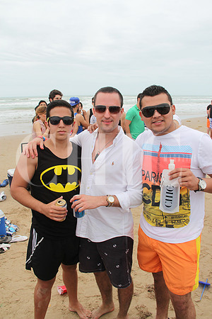 René Garza, Mario Treviño y Jaime Campa