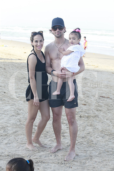 Lida Peterson de  Saide, Moris Saide y Lida Saide