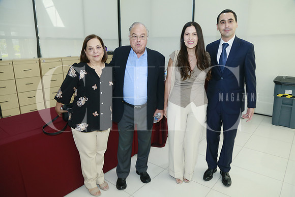 Alma Flores, Gerardo Garza Sada, Lorena Canales y Luis Susarrey