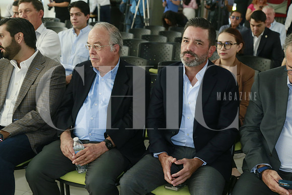 Gerardo Garza Sada y Federico Vargas