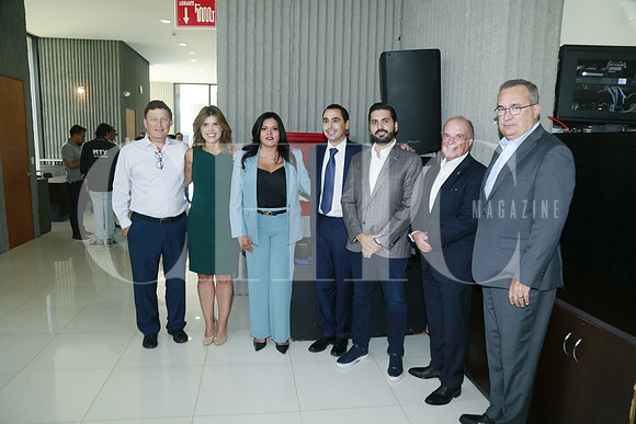 Javier Elosua, Claudia Caballero, Itsel Castillo, Luis Susarrey, Juan Pablo Castuera, Mario Páez y Alvaro Fernández