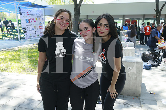 Emilia Garza, Xiemena Martínez y Mia Flores