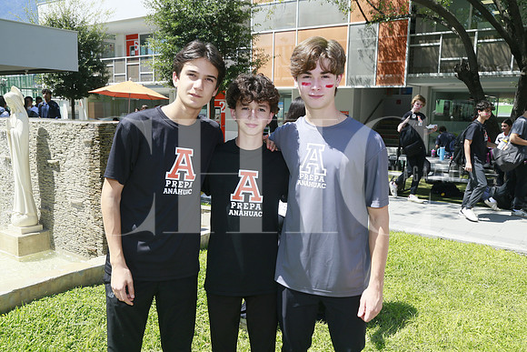 Evaristo Martínez, Andrés Villarreal y Dario Marroquin