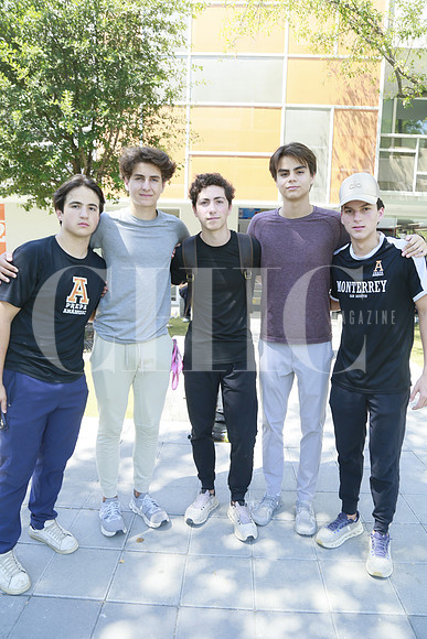 Marcelo Valle, Nicolás Fernández, Gabriel Lorensen, Gonzalo Muñoz y Gonzalo Huerta (2)