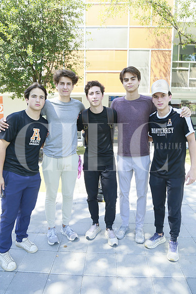 Marcelo Valle, Nicolás Fernández, Gabriel Lorensen, Gonzalo Muñoz y Gonzalo Huerta