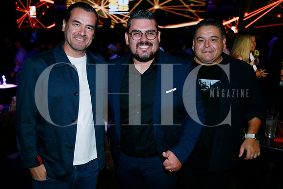 Alberto Villarreal, José Elgueta, Fernando Guajardo