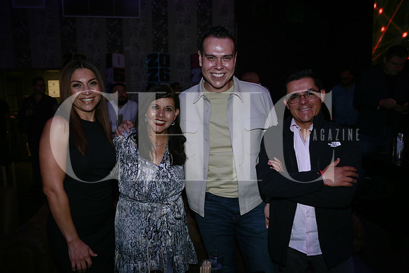 Ana Catalina Martínez, Sandra Nelida, Dante Guillen y Rodrigo Islas