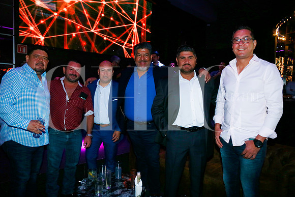 Antonio Morales Ricardo Mijares, Gerardo Chavarria, Felipe Ruíz, Oscar Garza y Juan Salazar