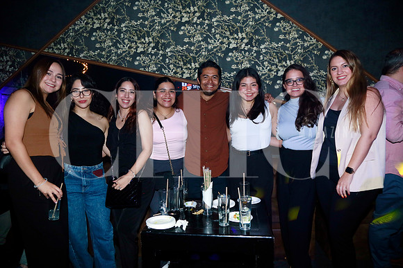 Berenice López, Itsel Vázquez, Estefani Covarrubias, Jeniffer Saucedo, Francisco Ruelas, Catalina Leyva, Víctoria Garza y Moínca Delgado