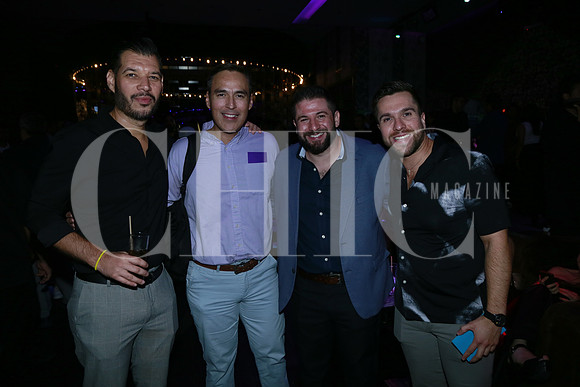 Homero Guerra, Gabriel Muñoz, Fernando González y Eduardo De León