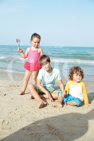 Carolina Elizondo, Gabriel Elizondo y Emiliano Elizondo