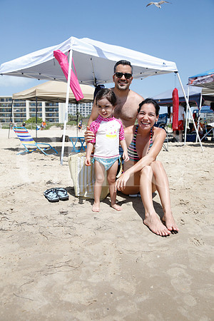 Melissa García, Priscila de García y Luis García