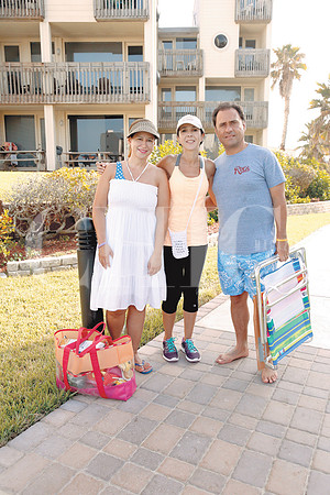Alicia Cantú de Saro, Maru Martínez de Garza y Andrés Garza