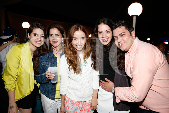 Perla Flores, Adriana Arguelles, Shelia Guerra Karime Adame y Porfirio Gutiérrez