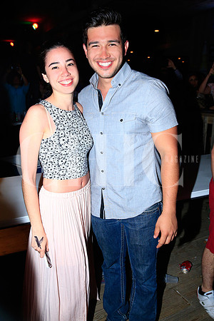 Andrea Otañez y Oscar  Montemayor