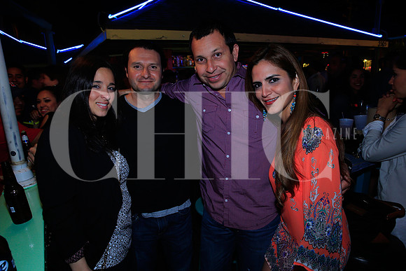 Gaby Ornelas, Fernando Maso, Mario de León e Ivonne Gómez
