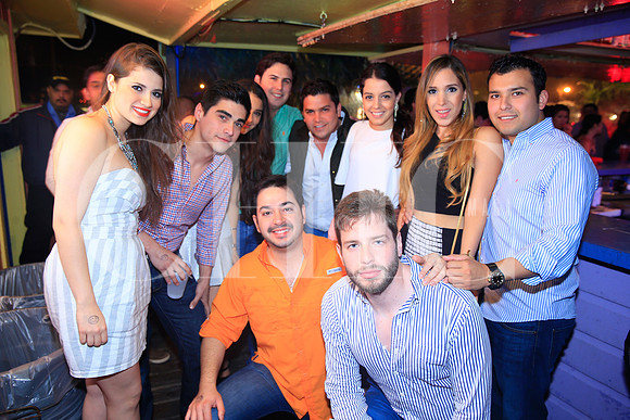 Perla Flores, Gerardo Garza,  Alexandra Valdés, Alejandro Gutiérrez, Porfirio Gutiérrez, Karime Name, Paola López,  César Guerrero y  César de León (1)