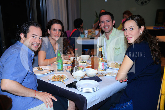 Javier Garza, Michelle Andonie de Garza, Mauricio García y Gaby Garza de García (1)