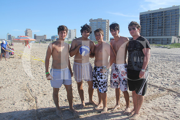 Anaís Ayala, Alejandro Rodríguez, Juan Carlos Porte, Diego Martínez y Roberto González