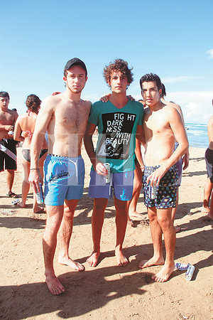Gonzalo Molina, Federico Hinojosa y Andrés Treviño