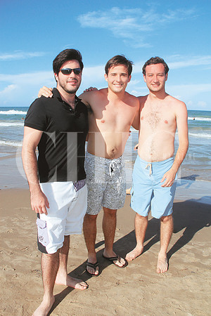 José Luis Cevallos, Alejandro Langler y Richard Colter