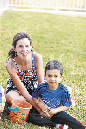 Lucía Probert de Ramírez y Adrián Ramírez