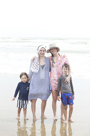 Max Dewey, Sarah Blankenship, Denise Morales y Bernardo de la Garza