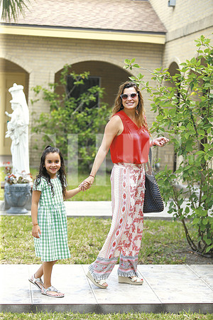 Luciana Aldaco y Cecilia de Aldaco