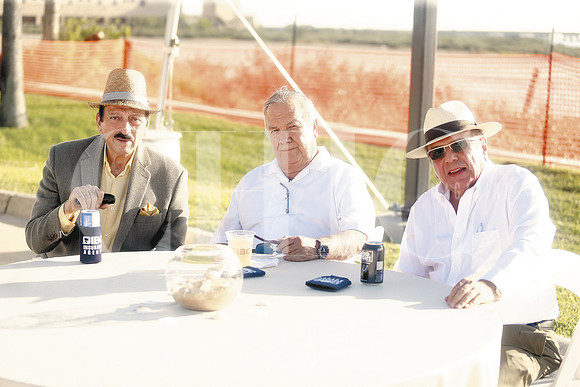 Armando Guajardo, Francisco Marroquín y Andrés Yarte