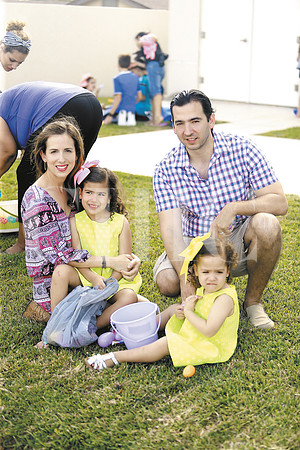 Claudia de Villarreal, Adrián Villarreal, Paulina Villarreal y Jimena Villarreal