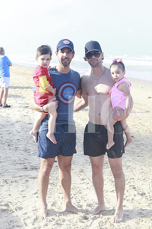Iker Saide, Raul Saide, Moris Saide y Lida Saide