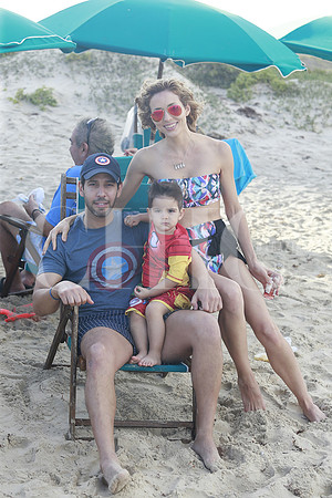 Raúl Saide, Iker Saide y  Adriana Franco de Saide