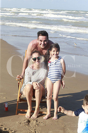 Alía Charval de Villarreal, Raúl Villarreal y Galia Villarreal