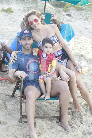 Raul Saide, Iker Saide y Adriana Franco de Saide