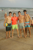Adrián Gutierrez, Fernando Uro, Gabriel Prestamo y Angel Cueva
