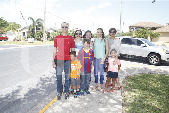 Miugeil Hernández, Lucía Velazco,. Emilia Hernández, Isabel Rodríguez, Elin Richo, Joaquín Hernández, Santiago Hernández y Mariana González