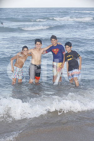 Pablo Villarreal,  Santiago Guerra, Alejanero Pérez y Gabriel Guerra
