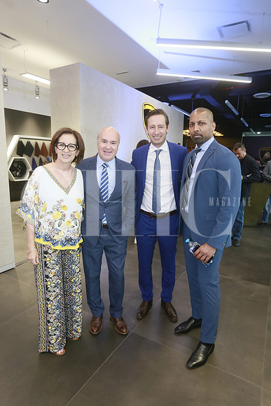 Adriana Pacheco, Fernando Macias, Martín Josephi y Rabi Narine