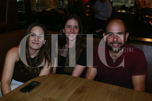 Mariana González, Ana Cue y Enrique Decuir