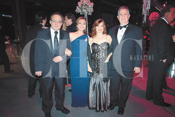 Enrique Elizondo, Vicky Alanis, Ludivina Calvillo y Ricardo Elizondo