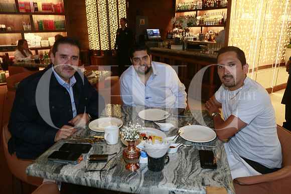 Vicente Chairez, Gil Chairez y Carlos Bonilla
