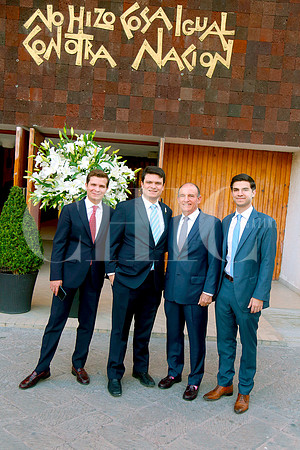 Andrés Durán, Rodrigo Durán, Andrés Durán y Santiago Durán