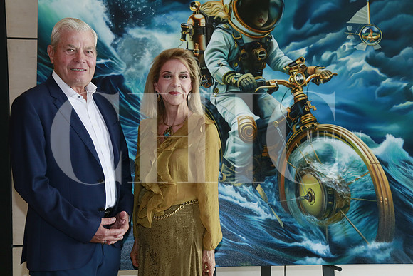 Erick Gustafson y Mina Villarreal de Gustafson