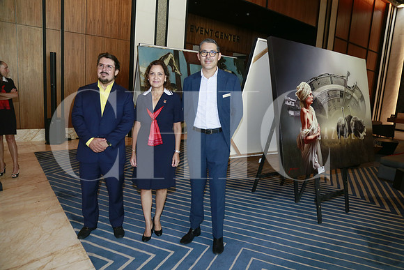 Jorge Gama, Nelva Ramírez de Garza y Filiberto Díaz