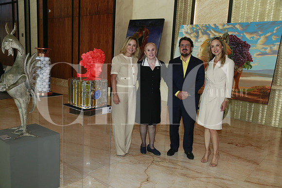 Luby Gama, Lucila Araico, Jorge Gama y Lorena Gama