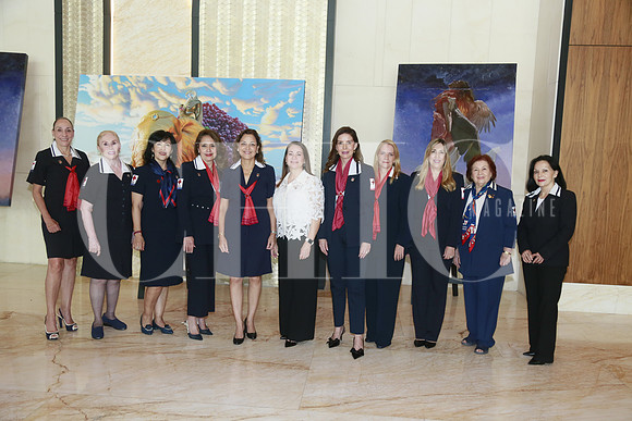 Susana Calvillo, Lucila Araico, Marisela Arriaga, Ivonne Pineda, Nelva Ramírez de Garza, Alejandra Carranza, Mónica Martínez de De la Garza, Maricarmen Herrera, Elsa Gutíerrez Alejandra Ibarra (3)