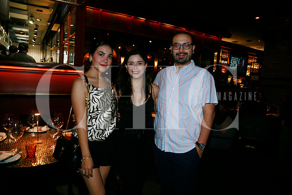 Valeria Alejo, Andrea Ramírez y Carlos Pérez